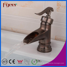 Fyeer alta qualidade Antique Brass Bathroom Faucet da bacia